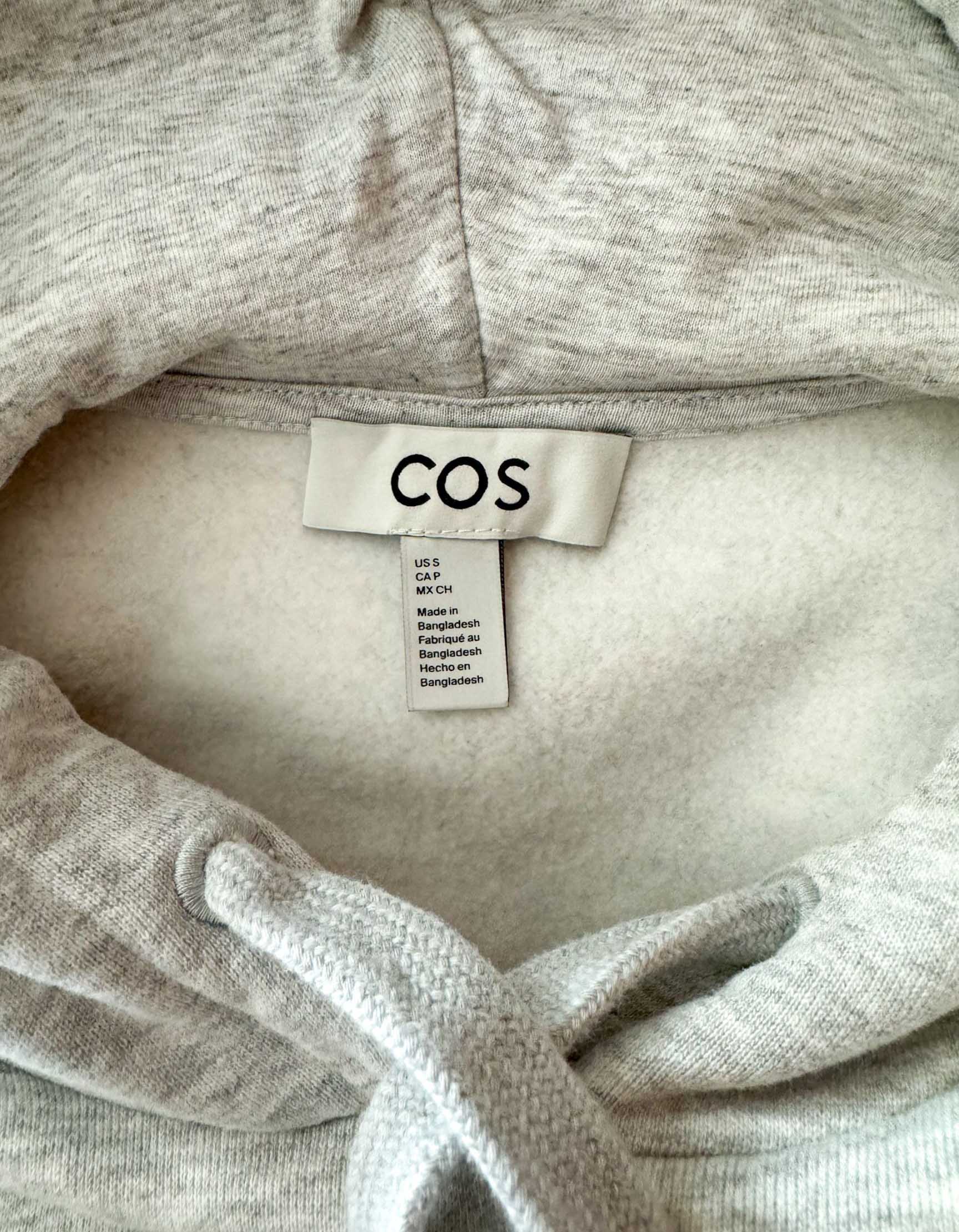 cos oversized sweatshirt dress COS Organic Cotton Oversized Sweatshirt Dress