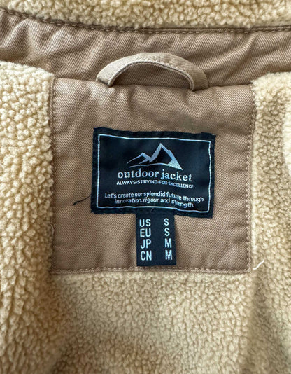 OUTDOOR JACKET Tan Jacket - Small
