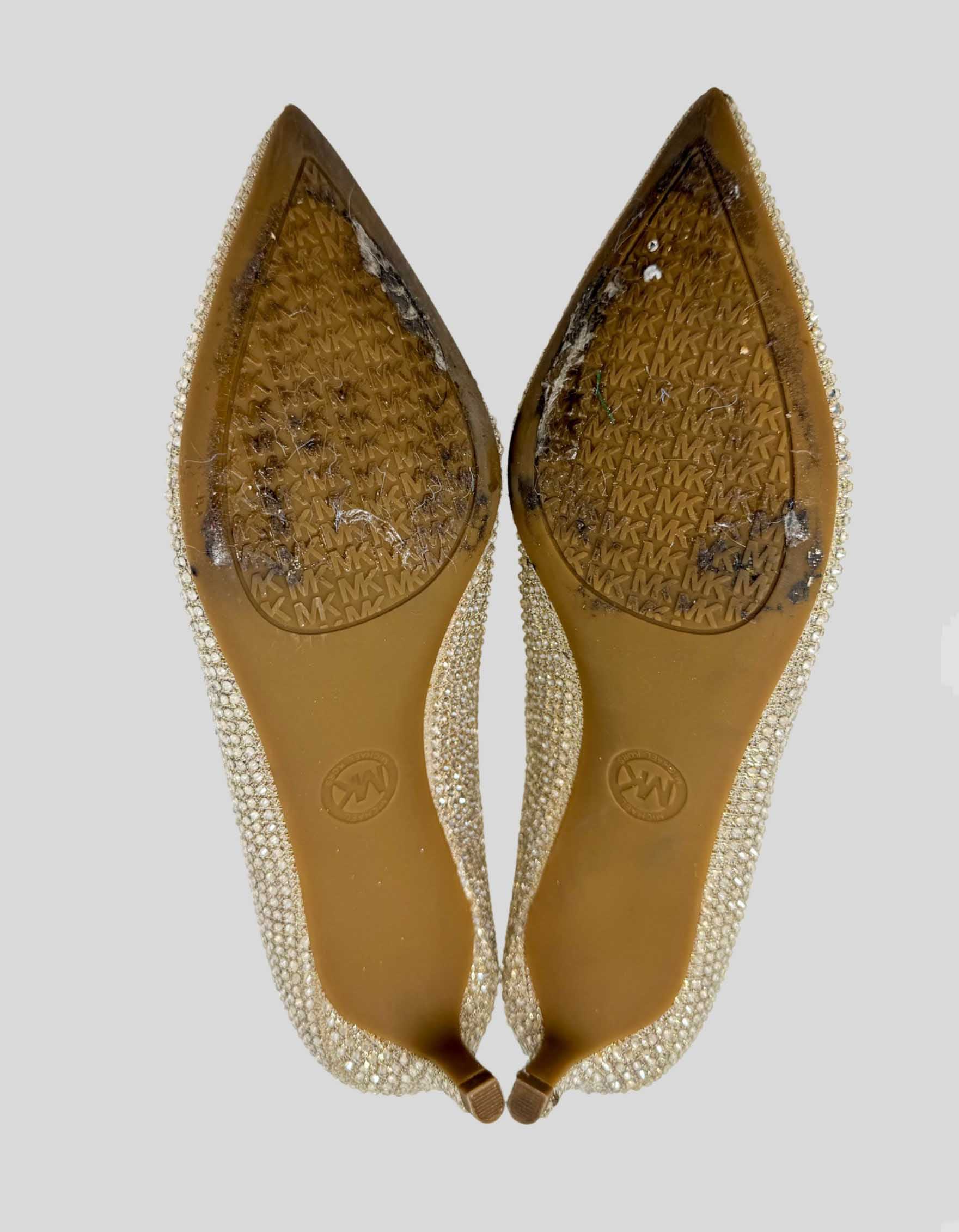 KORS MICHAEL KORS Gold Heels - 7M US KORS MICHAEL KORS Gold Heels - 7M US