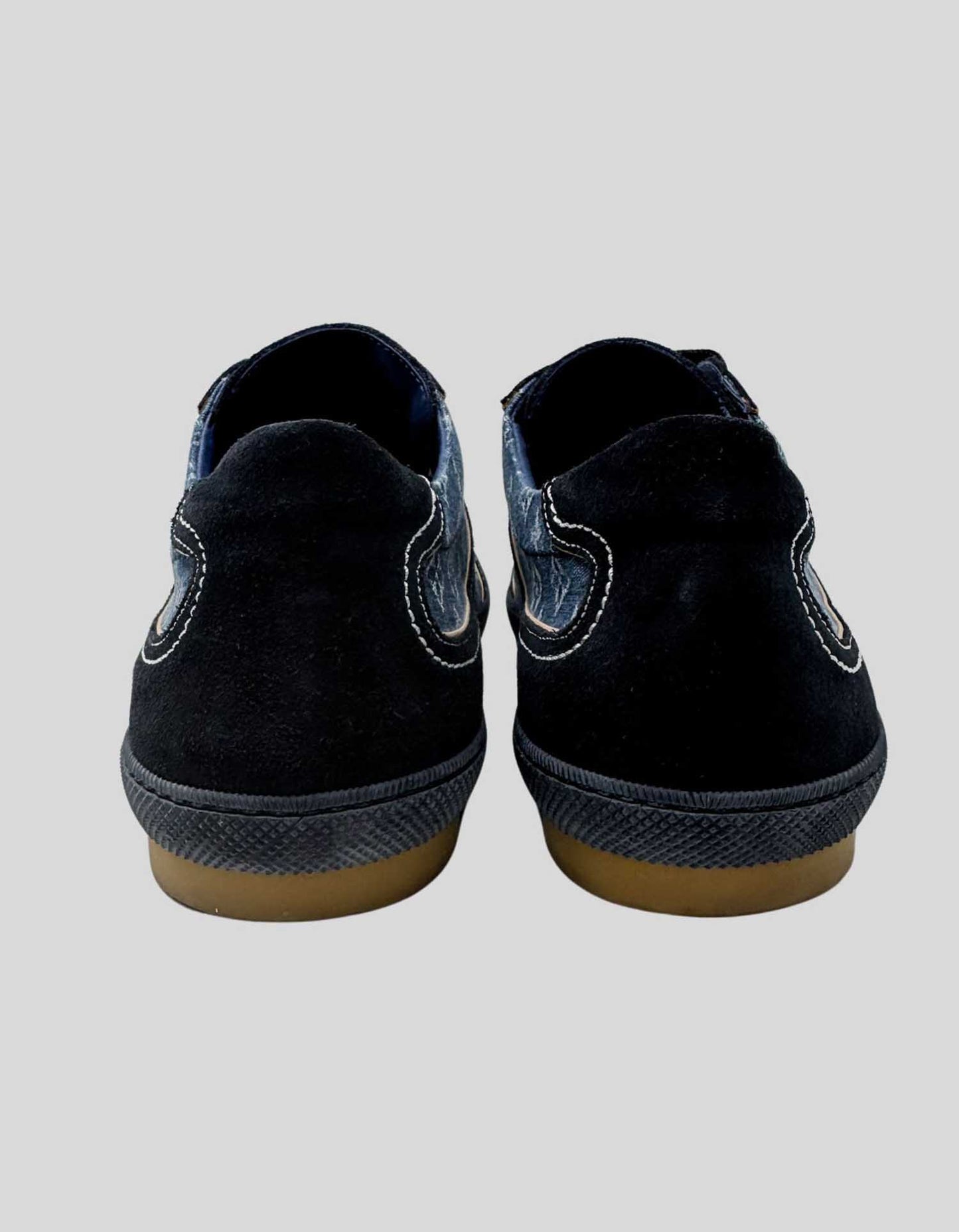 LOUIS VUITTON Denim Printed Sneakers - 10.5 US