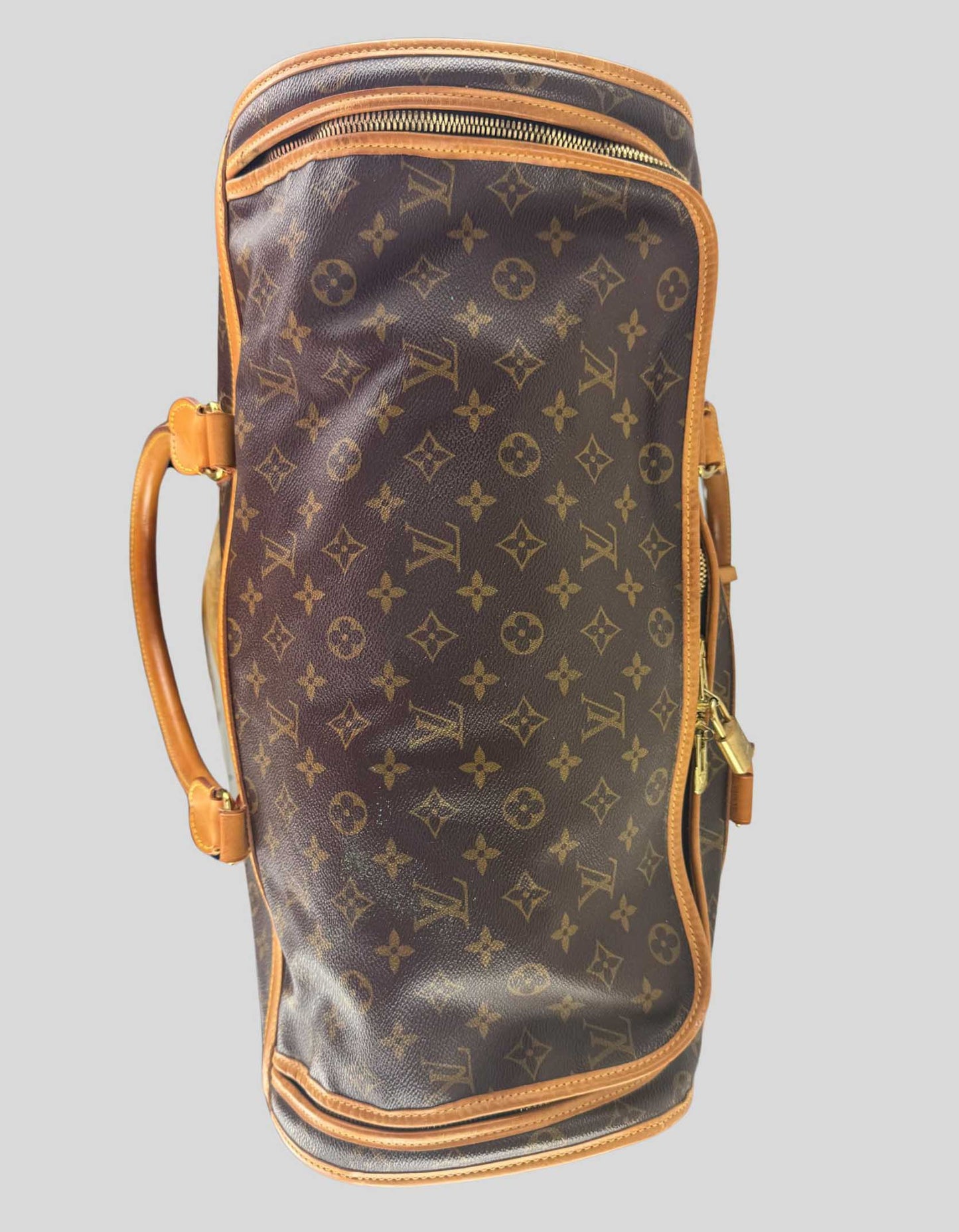 LOUIS VUITTON Monogram Sac Chien Pet Carrier 50