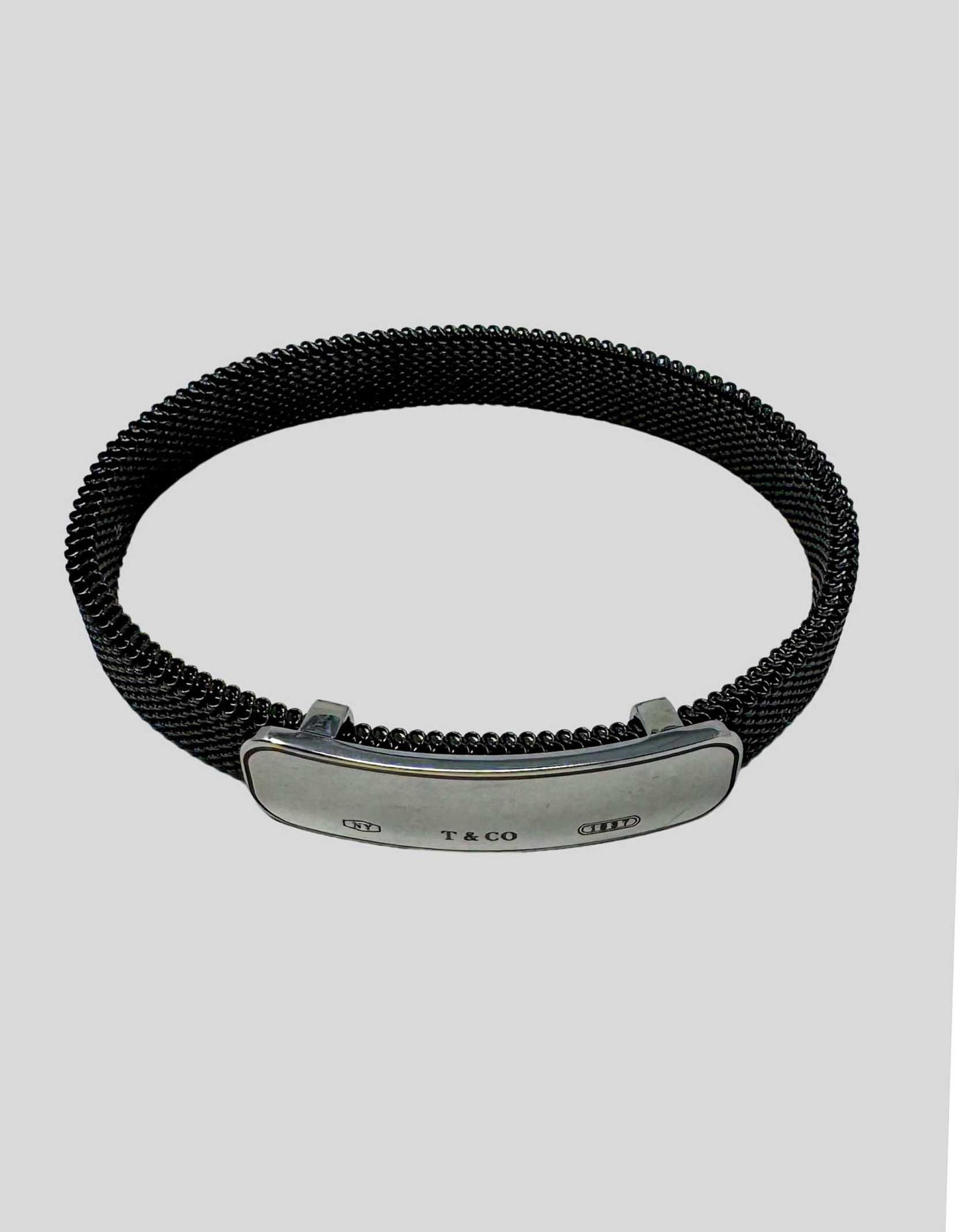 TIFFANY & CO. 1837 Mesh Stretch Link Bracelet - One Size