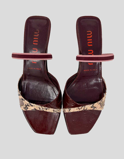 MIU MIU Sandals - 37 IT | 7 US