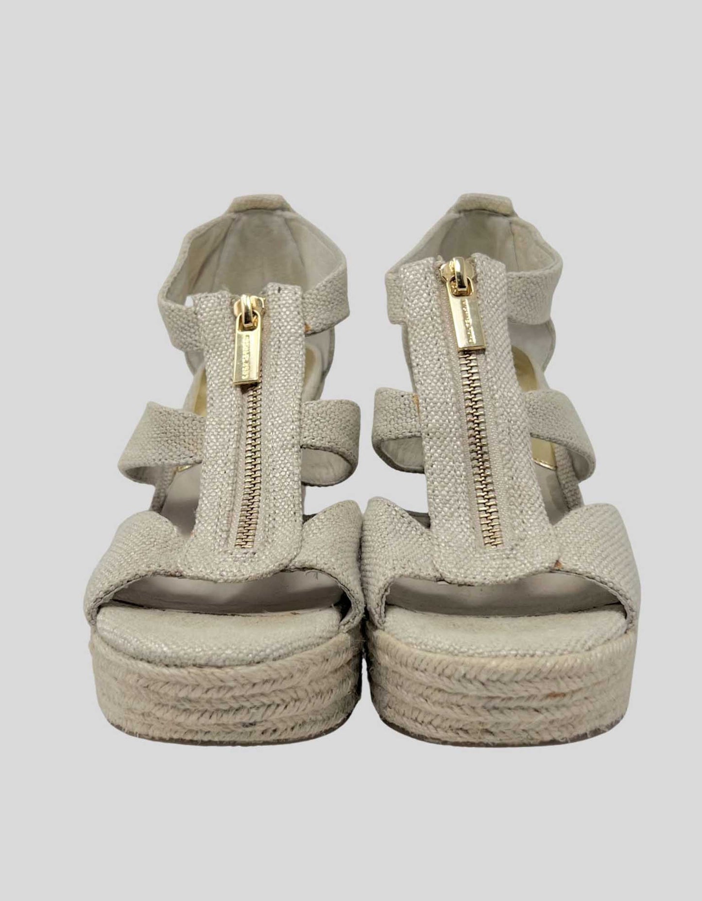 MICHAEL KORS Espadrille Wedge Sandals - 7 US