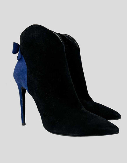 LORIBLU Suede Booties - 38 IT | 8 US