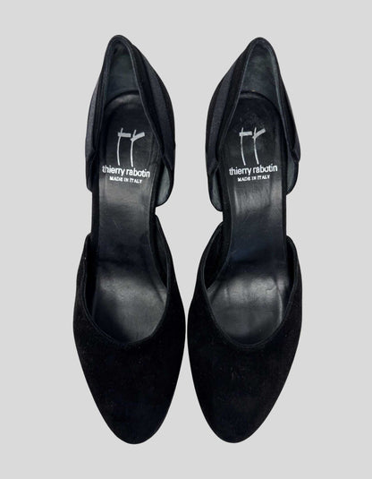 THIERRY RABOTIN Suede Heels - 37.5 IT | 7.5 US
