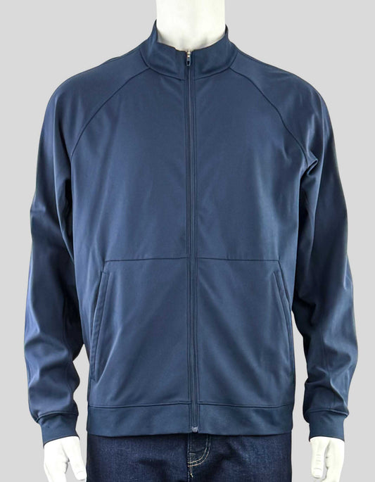 LULULEMON Jacket with zip front closure, zipper pockets with hidden phone sleeves. Ribbed, collar, cuffs and hem. 