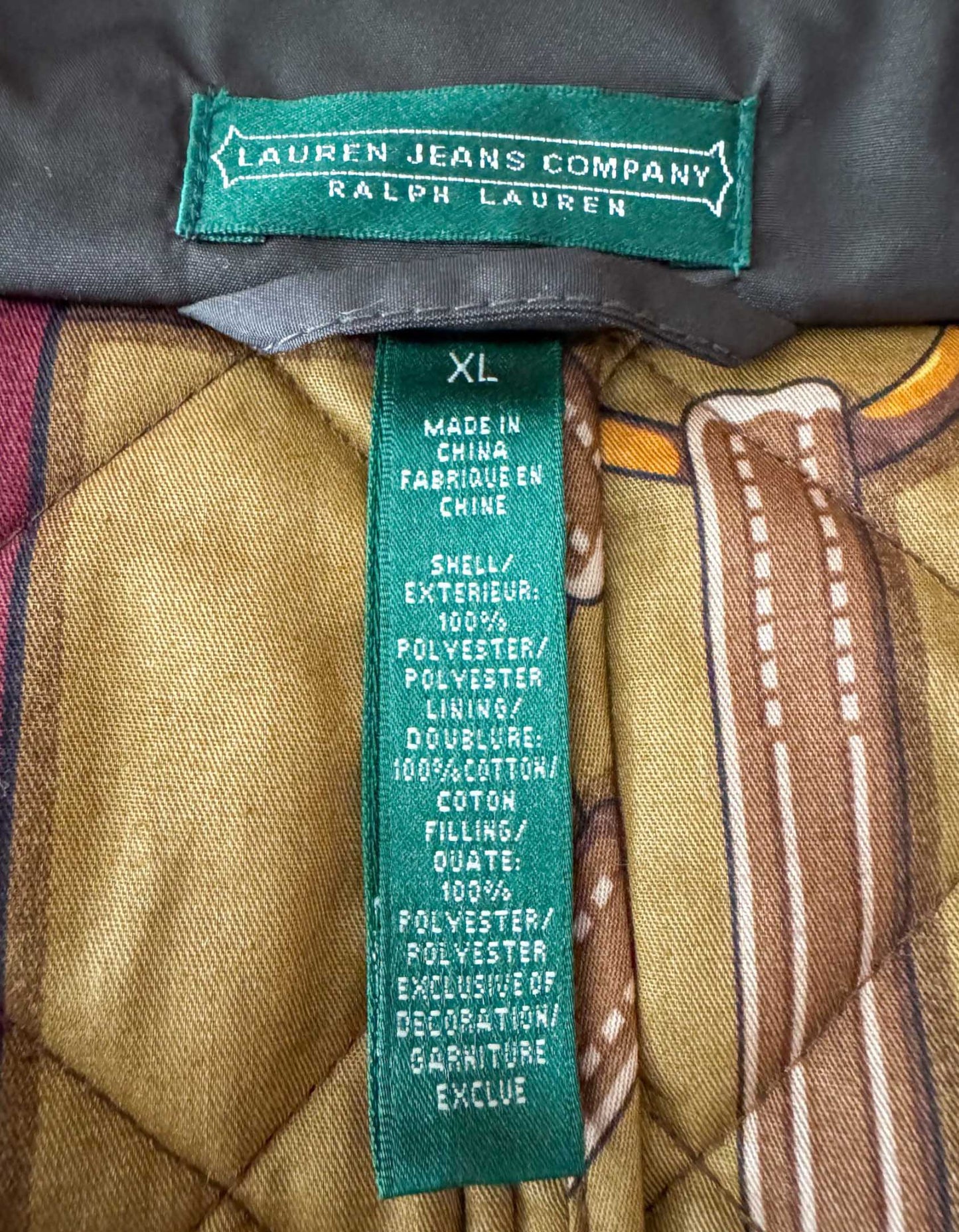 Lauren Jeans Company Barn Jacket - X-Large