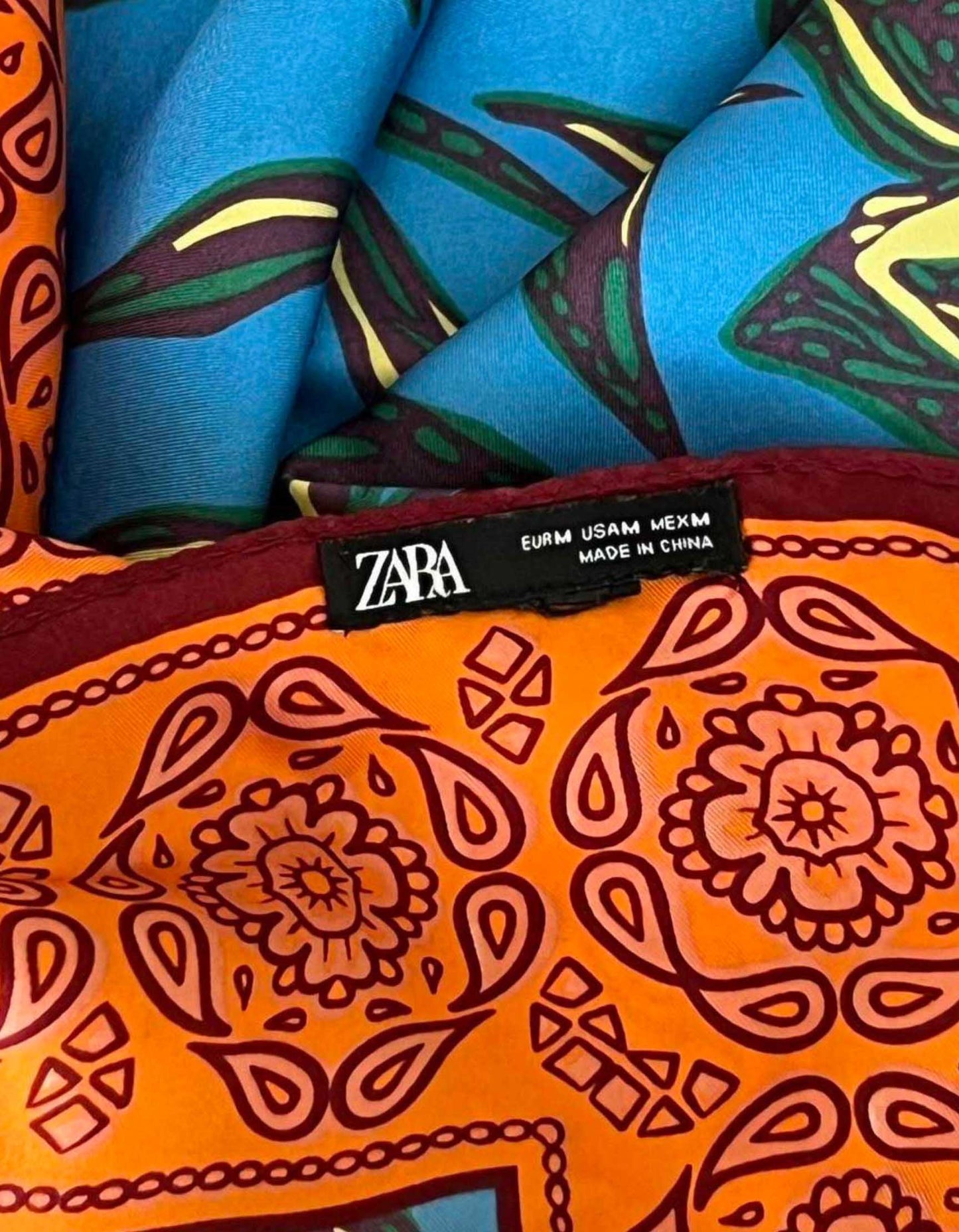 ZARA Silk Scarf - One Size