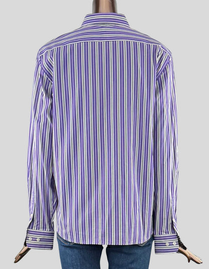 LAUREN RALPH LAUREN Button-Down Shirt - X-Large