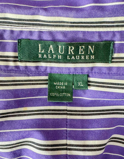 LAUREN RALPH LAUREN Button-Down Shirt - X-Large