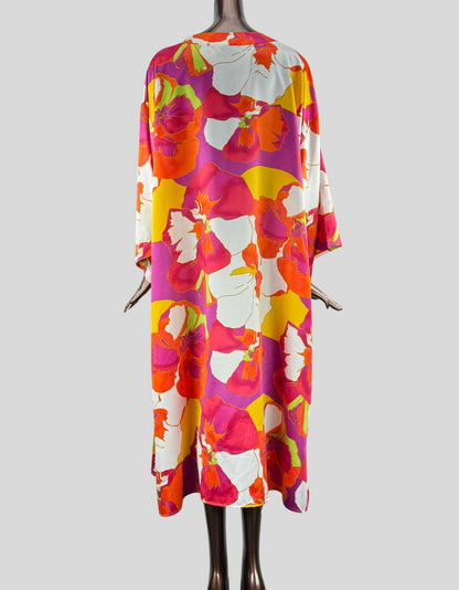 NATORI V-Neck Caftan - 2XL US