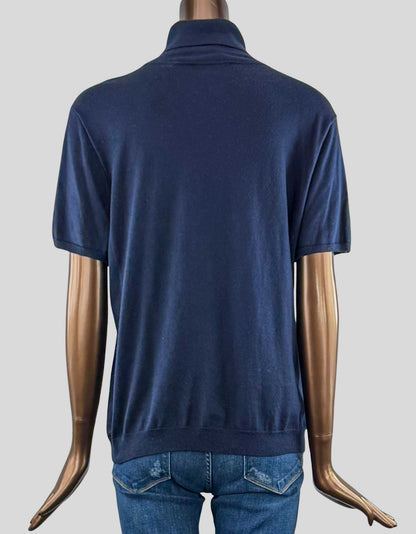 LAUREN RALPH LAUREN Short Sleeve Turtleneck - X-Large