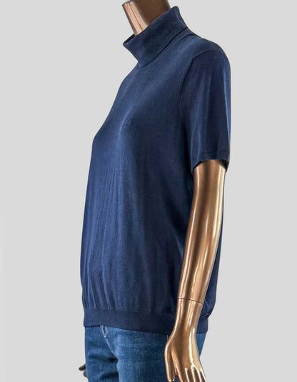 LAUREN RALPH LAUREN Short Sleeve Turtleneck - X-Large