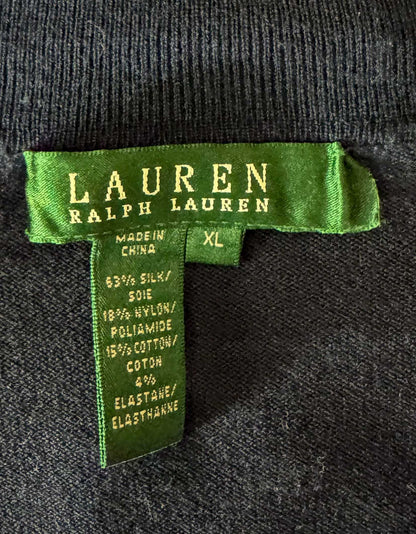 LAUREN RALPH LAUREN Short Sleeve Turtleneck - X-Large