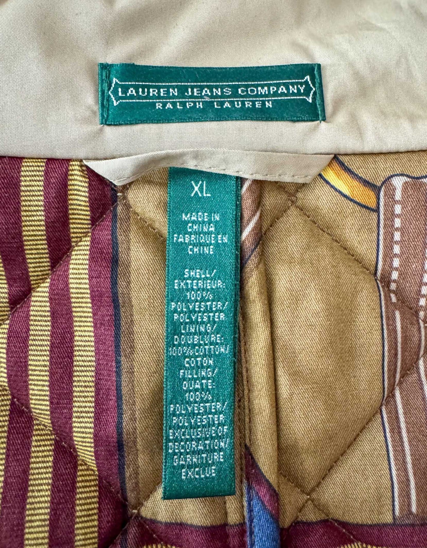 LAUREN RALPH LAUREN Barn Jacket - X-Large