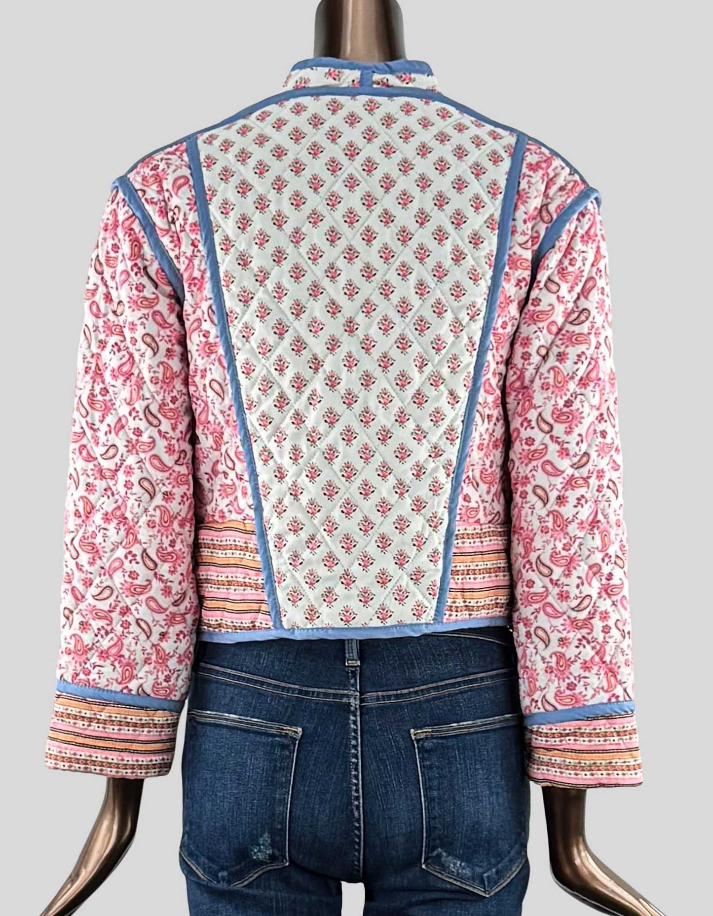 HANDMADE Quilted Jacket - Small