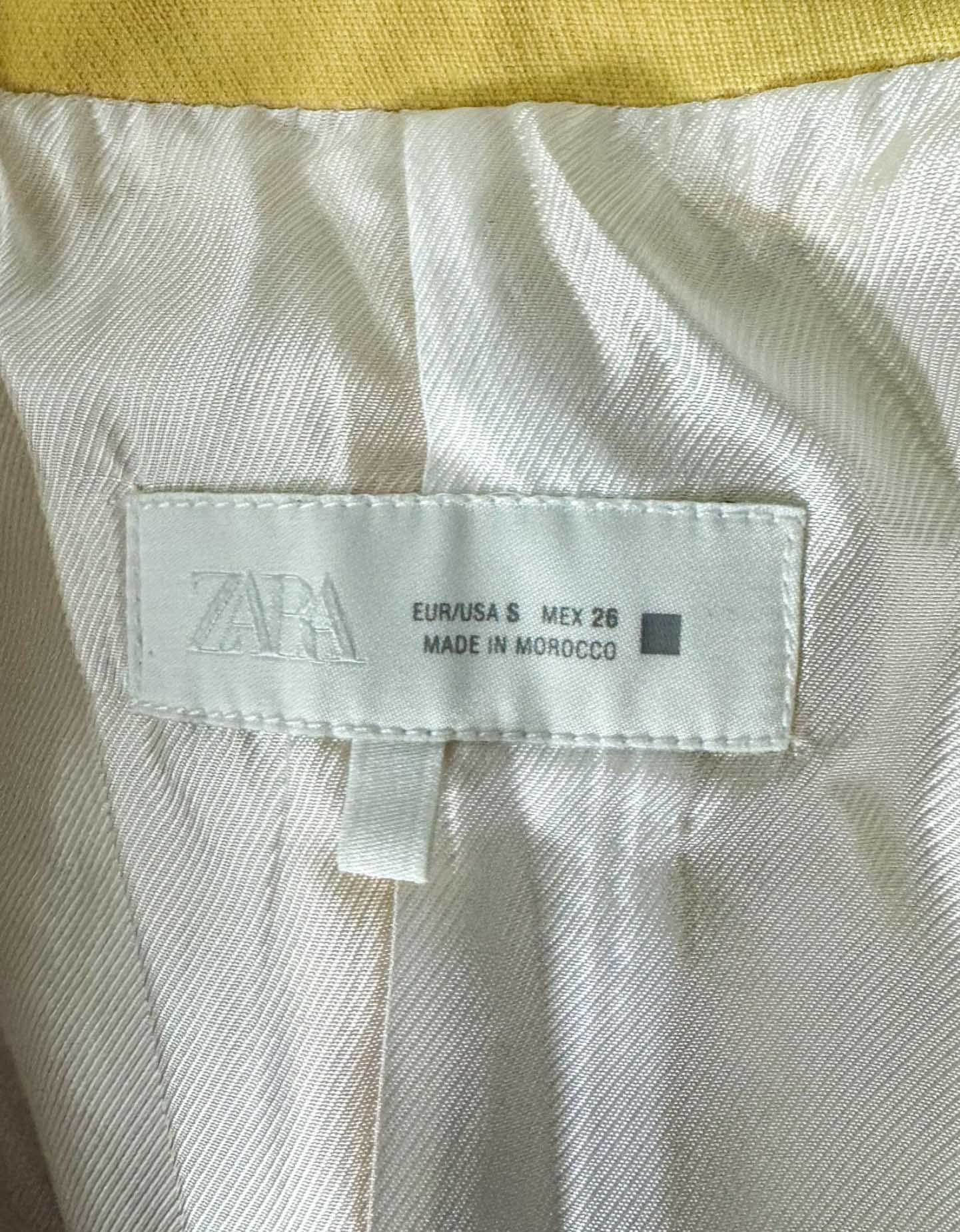 ZARA Double-Breasted Blazer - Small