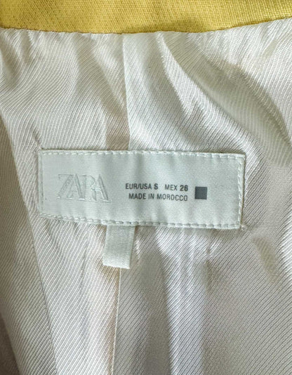 ZARA Double-Breasted Blazer - Small