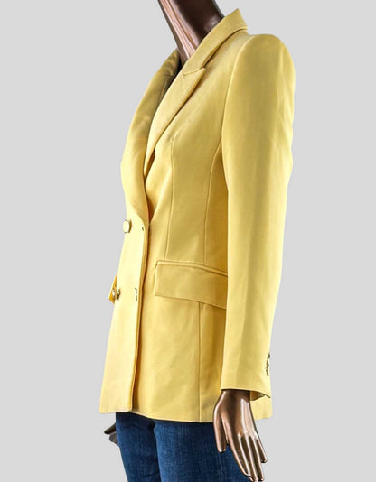 ZARA Double-Breasted Blazer - Small