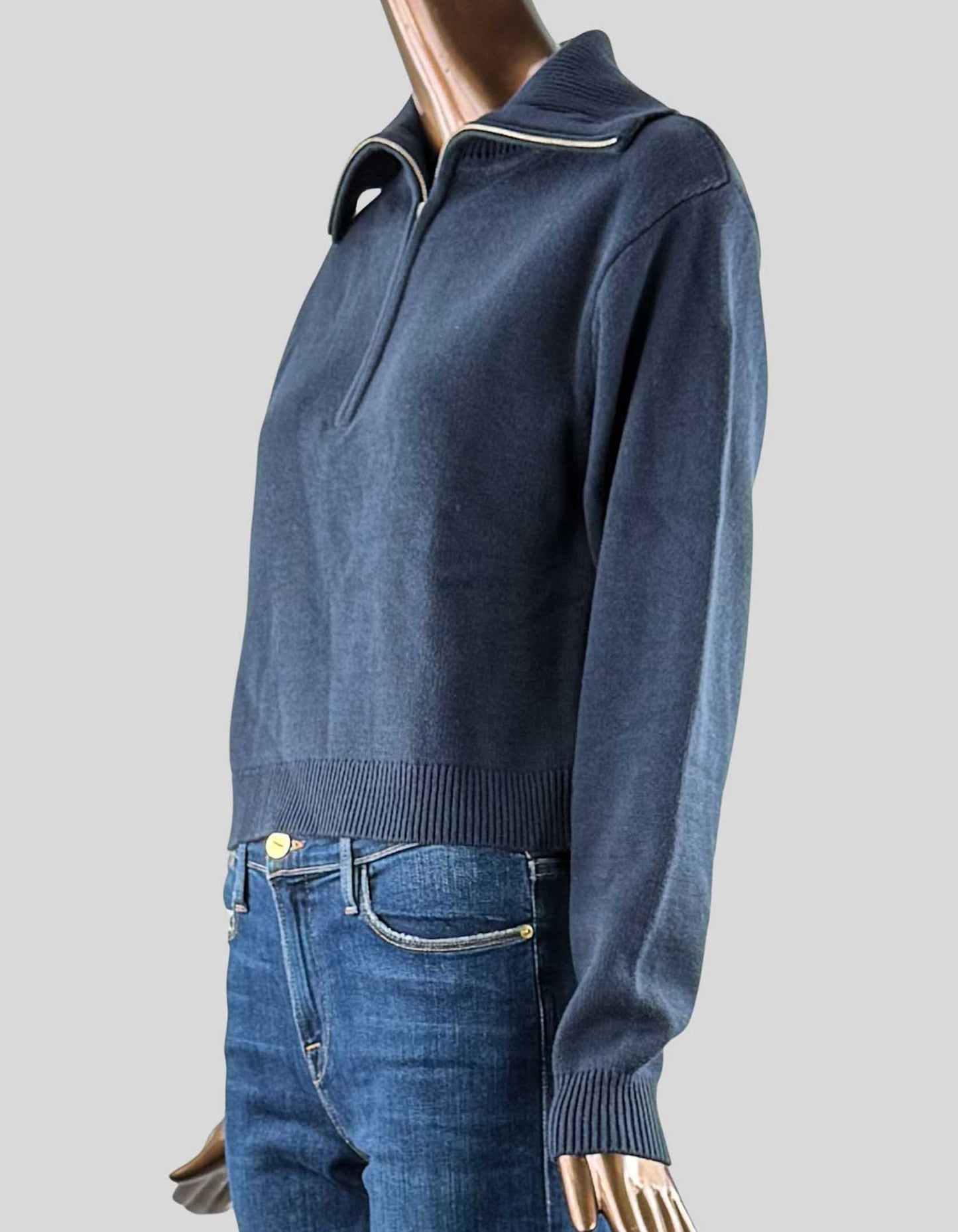TWIK by SIMONS Zip Sweater - Small | Petite