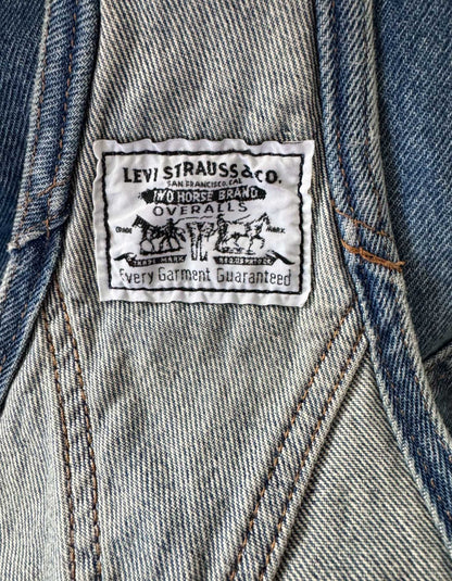 LEVI'S Denim Overalls - Small/Petite