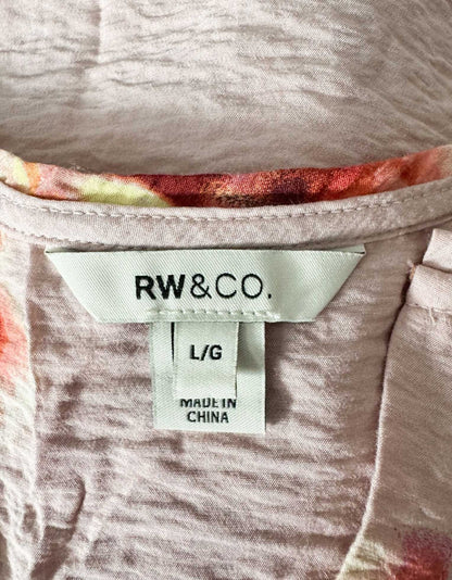 RW&CO Long Sleeve Blouse - Large