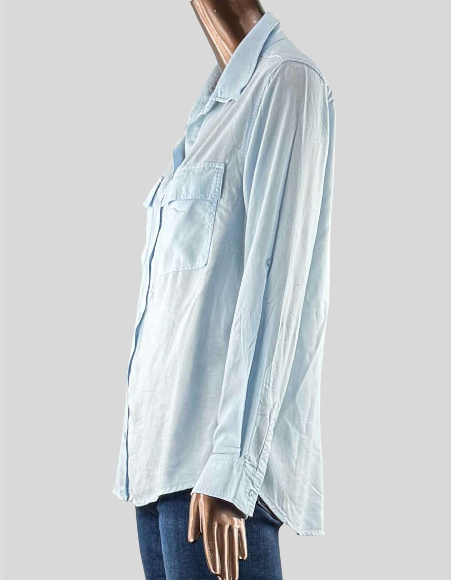 27 BOUTIQUE Button Front Shirt - Small | Petite