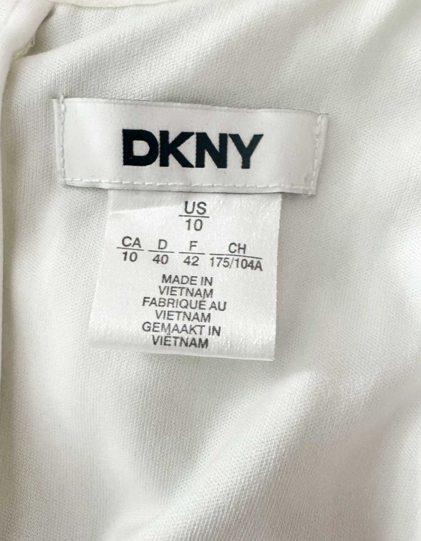 DKNY Halter Neck Midi Dress - 10 US