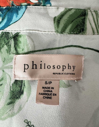 PHILOSOPHY Button Up Shirt - Small | Petite