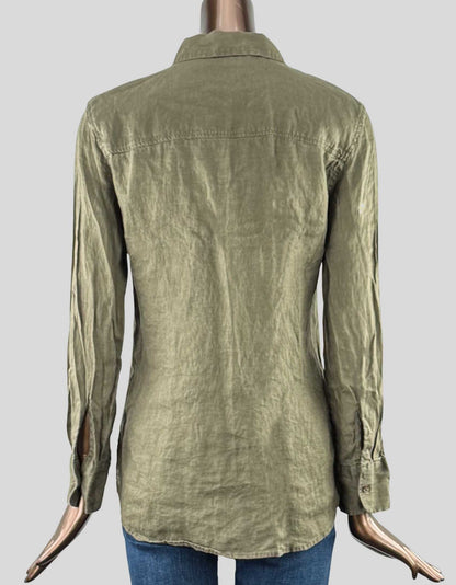 H&M Linen Shirt - Small