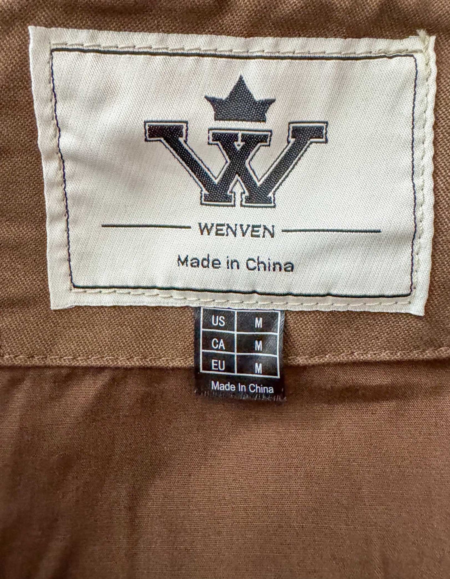 WENVEN Bomber Jacket - Medium