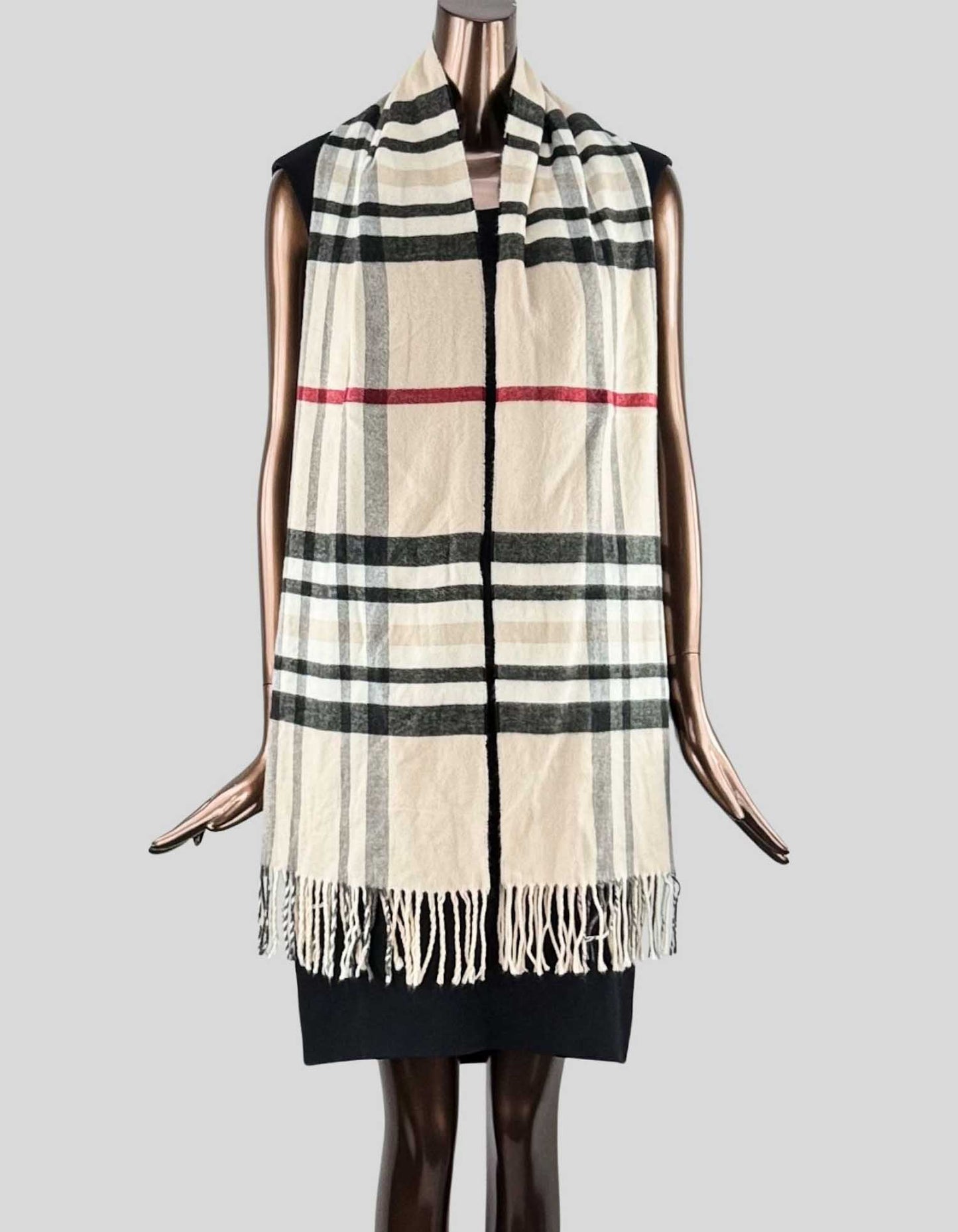 FRAAS Plaid Scarf - One Size