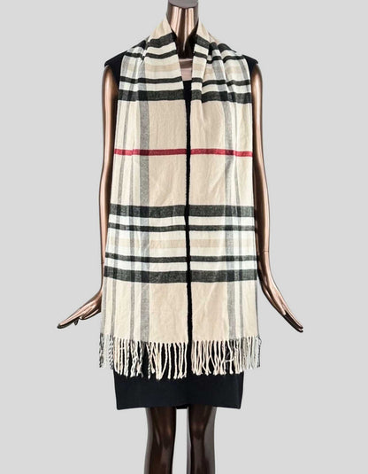 FRAAS Plaid Scarf - One Size