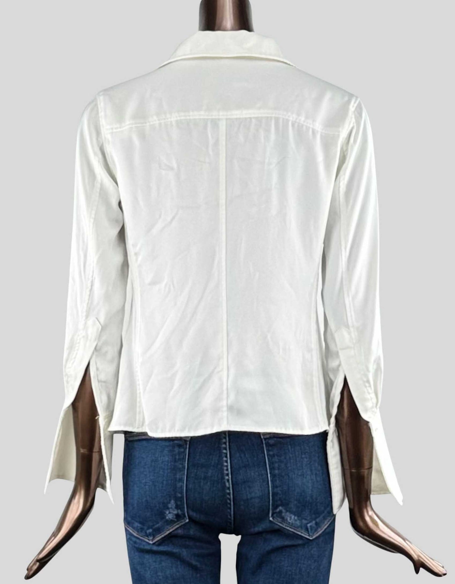 T TAHARI Button Up Blouse - X-Small