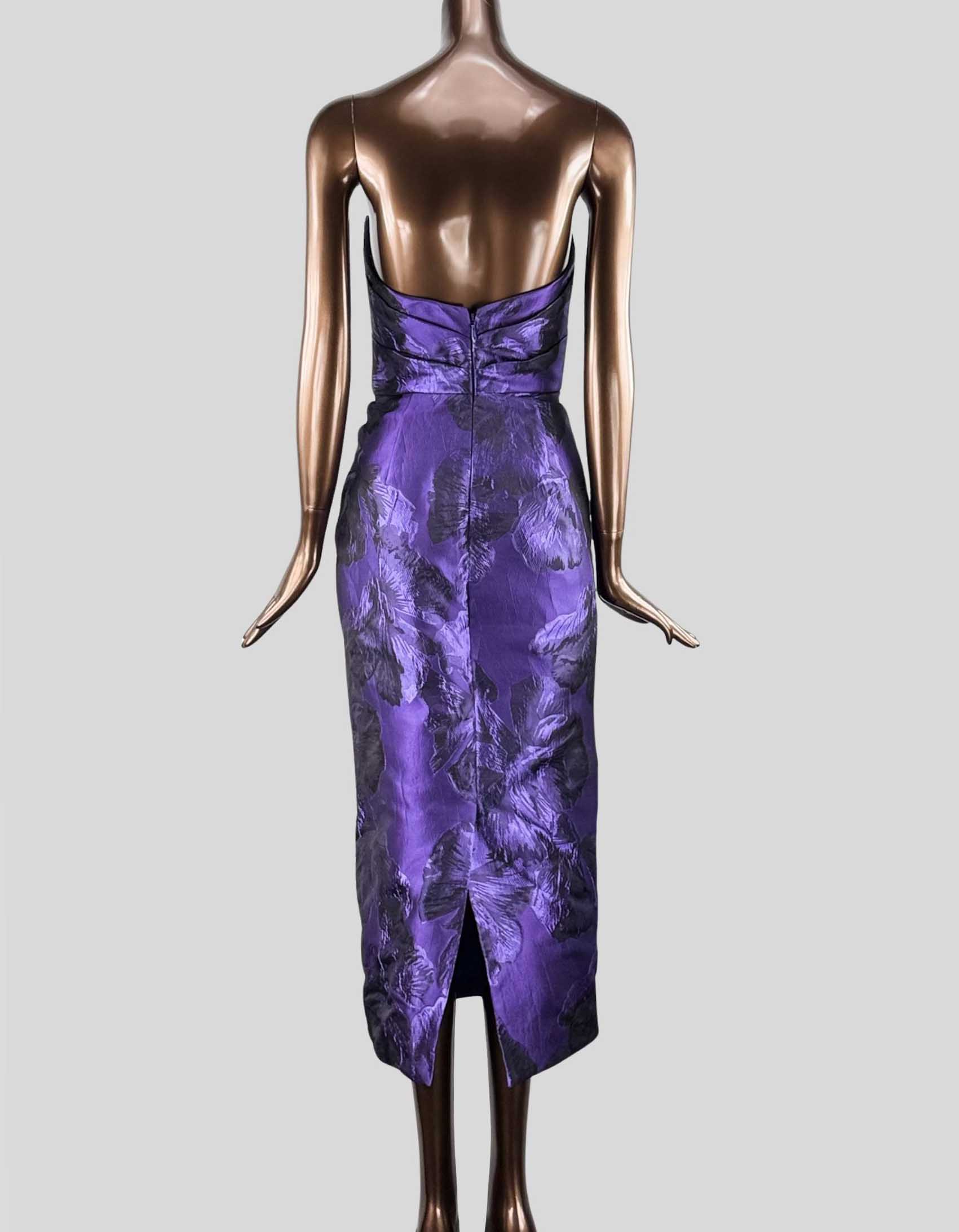 AMSALE Strapless Cocktail Dress