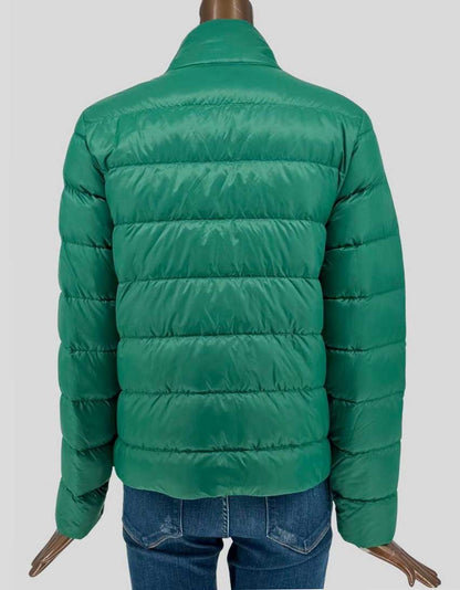 I.FIV2 Emerald Green Lightweight Puffer Jacket - Medium