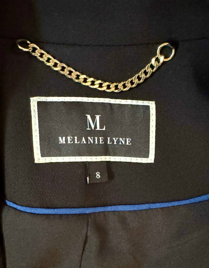 MELANIE LYNE Black Tailored Blazer - 8 US