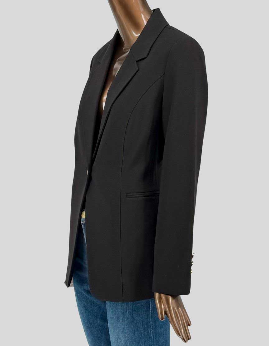 MELANIE LYNE Black Tailored Blazer - 8 US