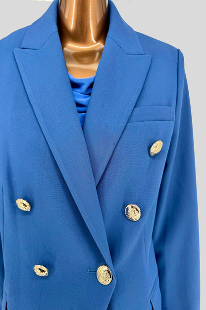 MELANIE LYNE Double-Breasted Suit Set - 8 US