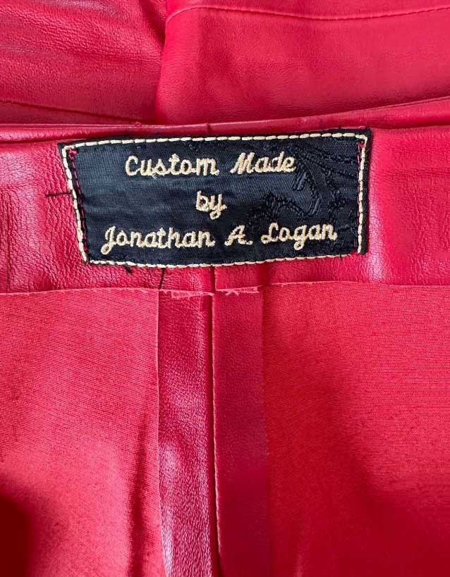 JONATHAN A. LOGAN Leather Pants - Medium