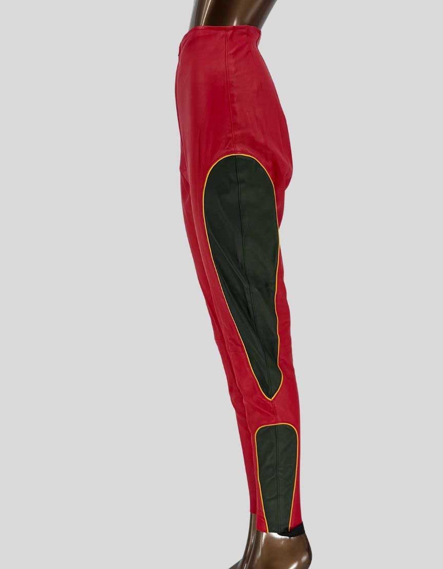 JONATHAN A. LOGAN Leather Pants - Medium