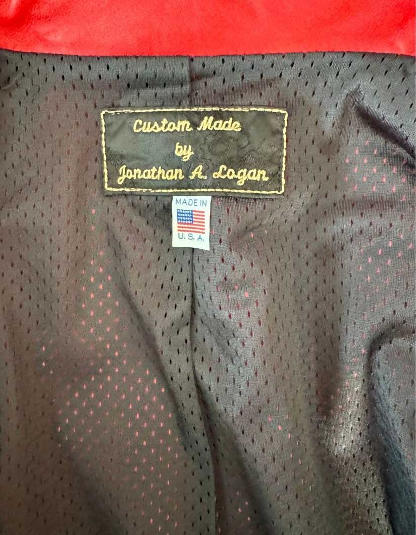 JONATHAN A. LOGAN Leather Jacket - Medium