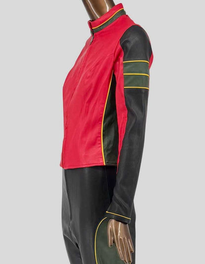 JONATHAN A. LOGAN Leather Jacket - Medium