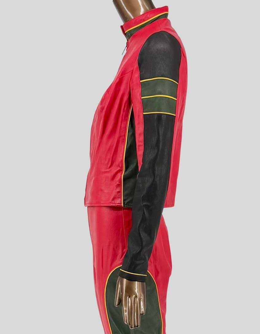 JONATHAN A. LOGAN Leather Jacket - Medium