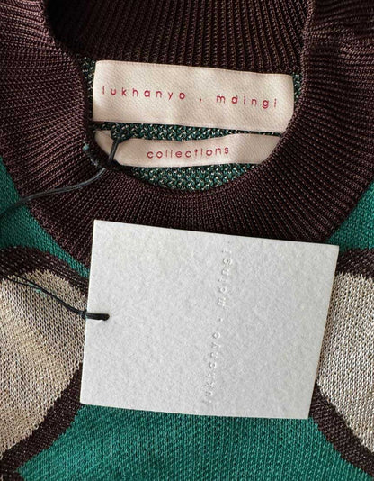 LUKHANYO MDINGI Intarsia Knit Set w/ Tags - Small/Medium