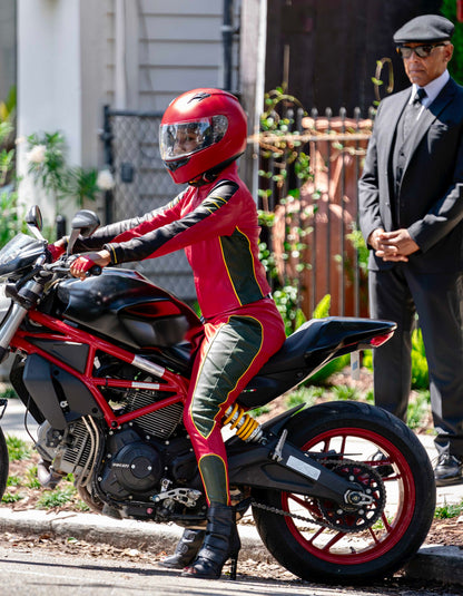 JONATHAN A. LOGAN Leather Pants - Medium