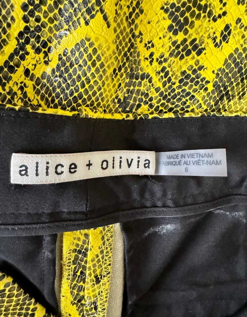 ALICE + OLIVIA Parish Wide Leg Pants - 6 US