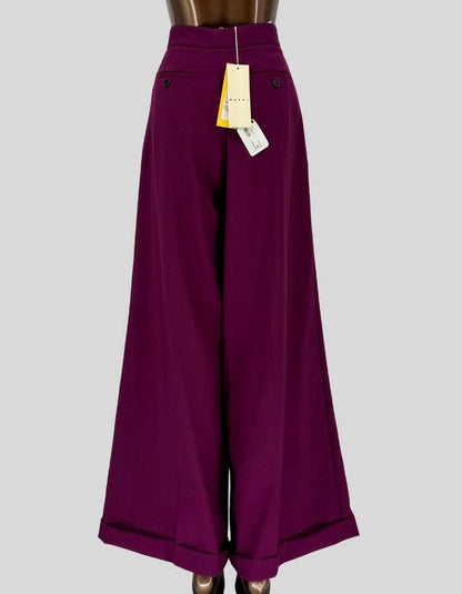 MARNI Wide Leg Pants w/ Tags - 4 US | 40 IT
