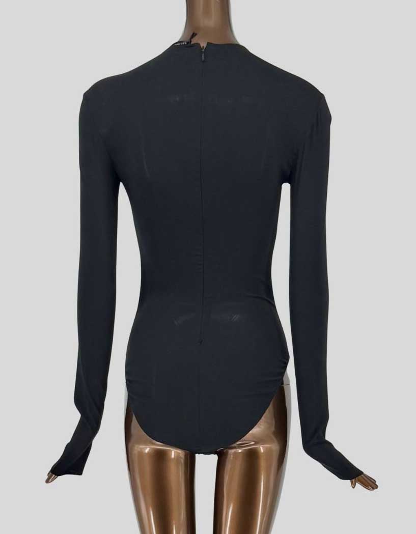 VERSACE Cutout Bodysuit - 2 US | 38 IT